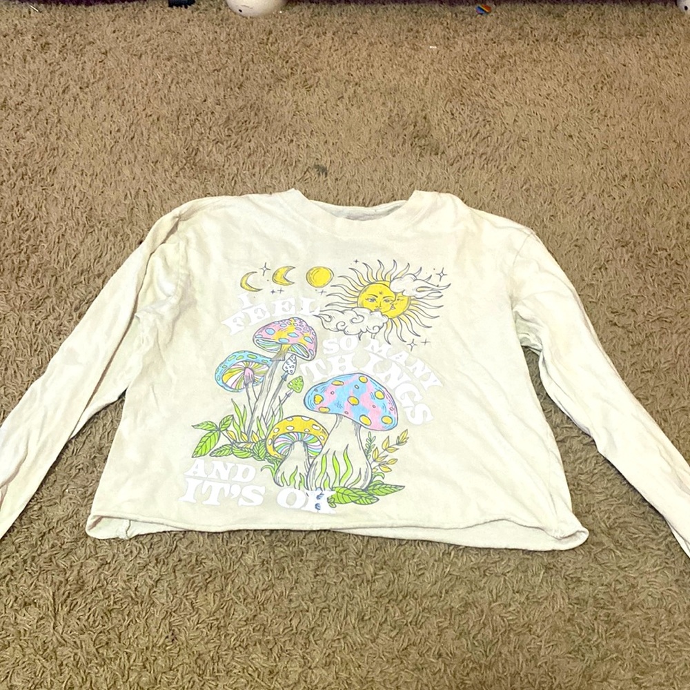CROPPED LONG SLEEVE SIZE